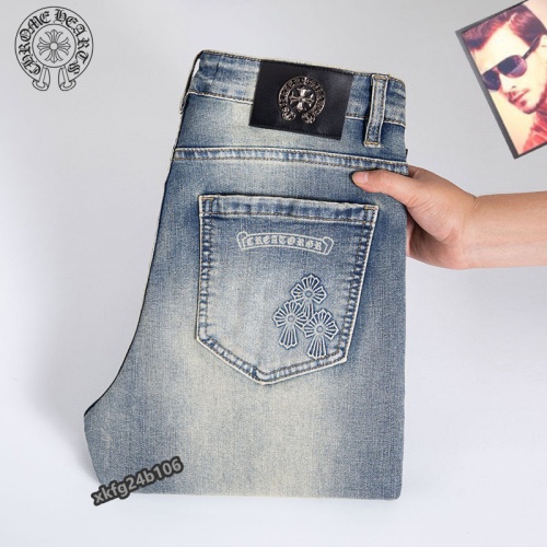 Chrome Hearts Jeans For Men #1263928, $42.00 USD, [ITEM#1263928], Chrome Hearts Jeans