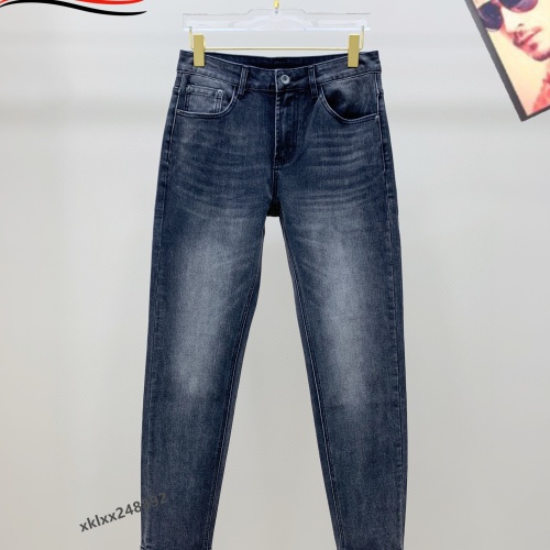 Replica Balenciaga Jeans For Men #1263936 $42.00 USD for Wholesale