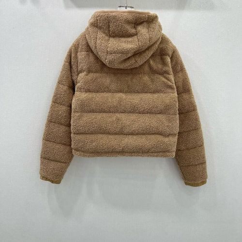 Replica Moncler Down Feather Coat Long Sleeved For Women #1264008 $225.00 USD for Wholesale