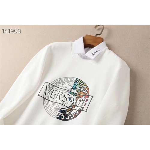 Replica Versace Hoodies Long Sleeved For Men #1264009 $48.00 USD for Wholesale