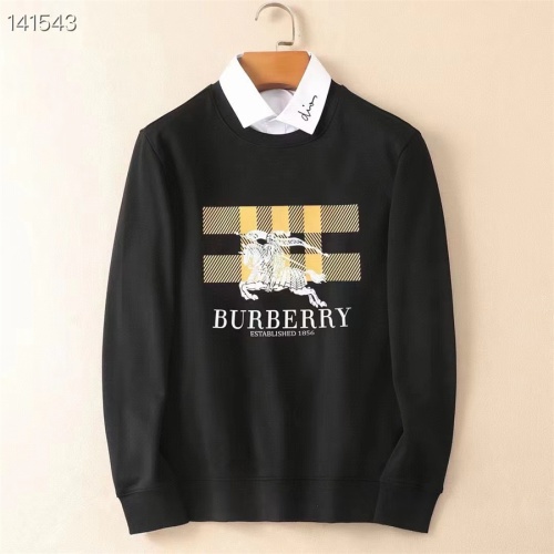 Burberry Hoodies Long Sleeved For Men #1264024, $48.00 USD, [ITEM#1264024], Burberry Hoodies