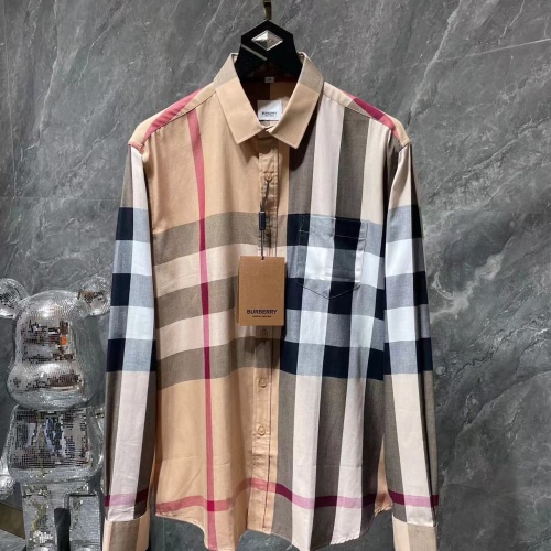 Burberry Shirts Long Sleeved For Men #1264091, $42.00 USD, [ITEM#1264091], Burberry Shirts