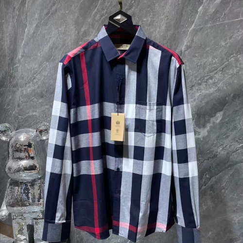 Burberry Shirts Long Sleeved For Men #1264092