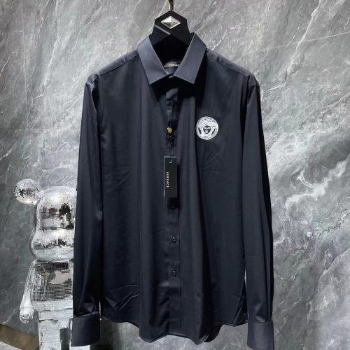 Versace Shirts Long Sleeved For Men #1264095, $42.00 USD, [ITEM#1264095], Versace Shirts