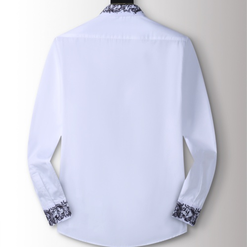 Replica Dolce & Gabbana D&G Shirts Long Sleeved For Men #1264108 $48.00 USD for Wholesale