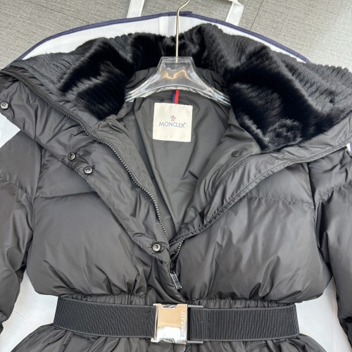 Replica Moncler Down Feather Coat Long Sleeved For Women #1264264 $192.00 USD for Wholesale