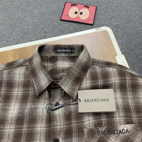 Replica Balenciaga Shirts Long Sleeved For Unisex #1264461 $52.00 USD for Wholesale