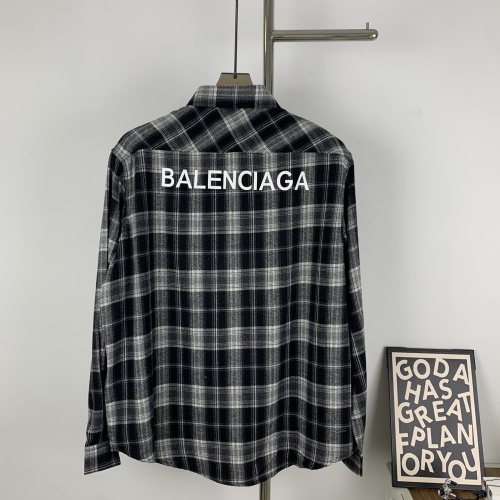 Replica Balenciaga Shirts Long Sleeved For Unisex #1264462 $52.00 USD for Wholesale