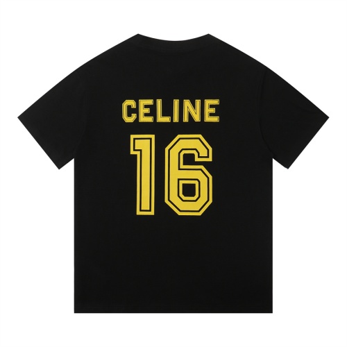 Replica Celine T-Shirts Short Sleeved For Unisex #1264475 $36.00 USD for Wholesale