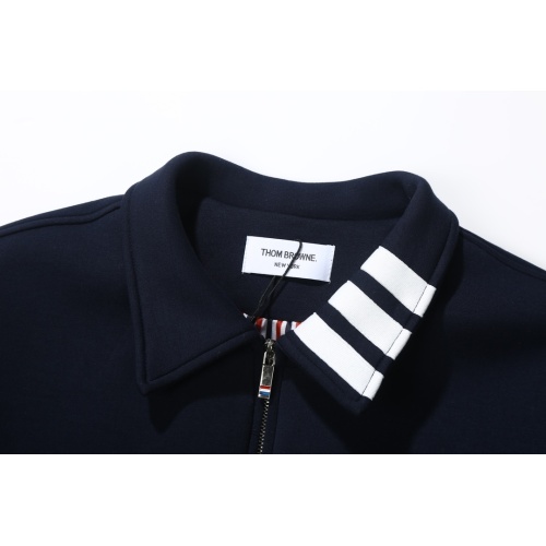 Replica Thom Browne Jackets Long Sleeved For Unisex #1264484 $85.00 USD for Wholesale