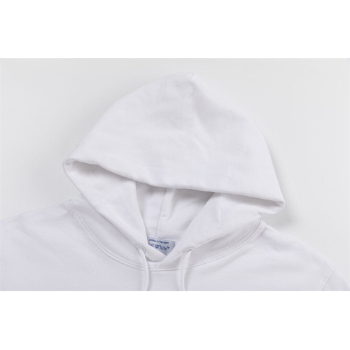 Replica Off-White Hoodies Long Sleeved For Unisex #1264555 $56.00 USD for Wholesale