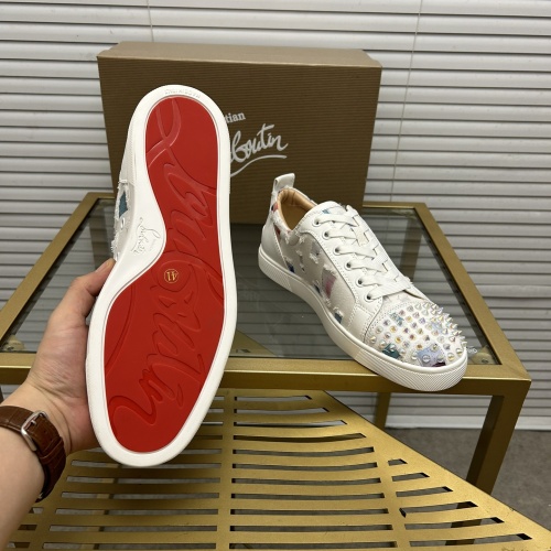 Replica Christian Louboutin Casual Shoes For Men #1264656 $80.00 USD for Wholesale