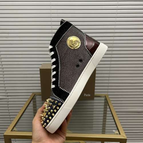 Replica Christian Louboutin High Top Shoes For Men #1264698 $98.00 USD for Wholesale