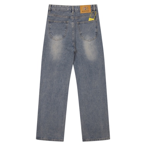 Replica Balenciaga Jeans For Men #1264706 $52.00 USD for Wholesale