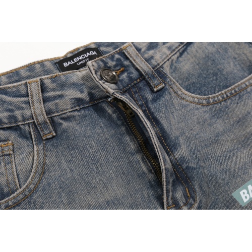 Replica Balenciaga Jeans For Men #1264706 $52.00 USD for Wholesale