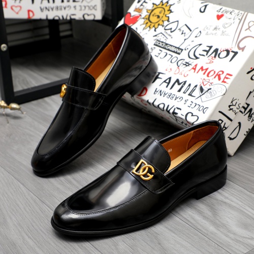 Dolce &amp; Gabbana D&amp;G Leather Shoes For Men #1264787, $82.00 USD, [ITEM#1264787], Dolce &amp; Gabbana D&amp;G Leather Shoes