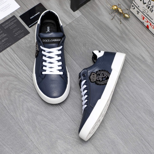 Replica Dolce & Gabbana D&G Casual Shoes For Men #1265058 $85.00 USD for Wholesale