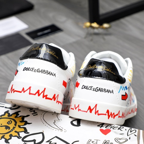 Replica Dolce & Gabbana D&G Casual Shoes For Women #1265061 $85.00 USD for Wholesale