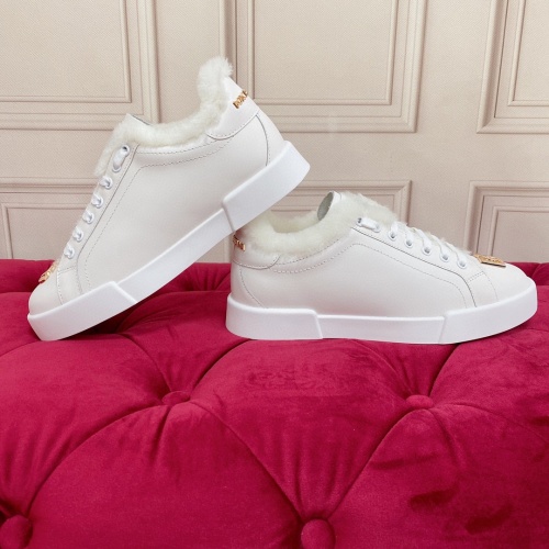 Replica Dolce & Gabbana D&G Casual Shoes For Women #1265069 $105.00 USD for Wholesale