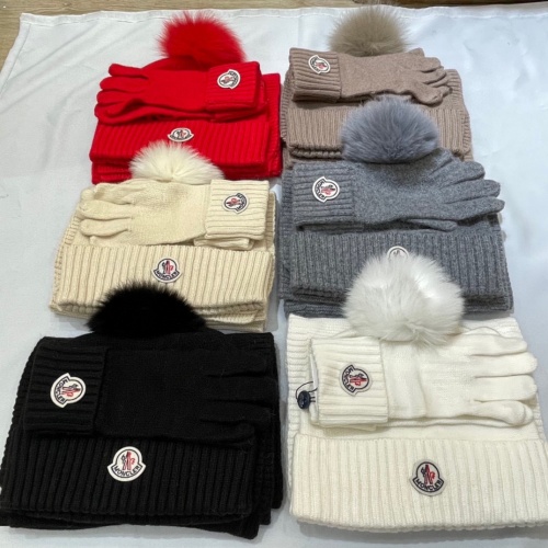 Replica Moncler Hat and Scarf and Glove Set #1265211 $72.00 USD for Wholesale