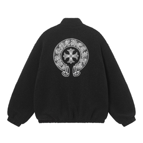 Replica Chrome Hearts Jackets Long Sleeved For Unisex #1265804 $85.00 USD for Wholesale