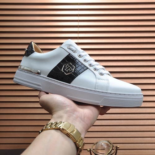 Replica Philipp Plein PP Casual Shoes For Men #1265845 $85.00 USD for Wholesale