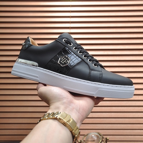 Replica Philipp Plein PP Casual Shoes For Men #1265847 $85.00 USD for Wholesale