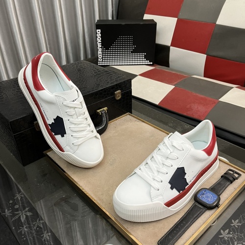 Replica Dsquared Casual Shoes For Men #1265964 $82.00 USD for Wholesale