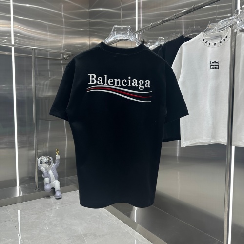 Replica Balenciaga T-Shirts Short Sleeved For Unisex #1266092 $48.00 USD for Wholesale