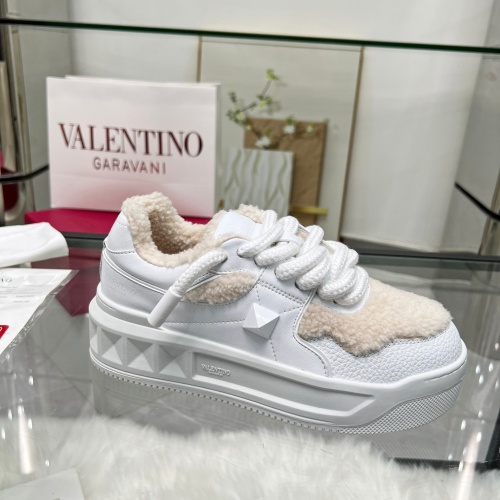 Replica Valentino Casual Shoes For Women #1266220 $112.00 USD for Wholesale