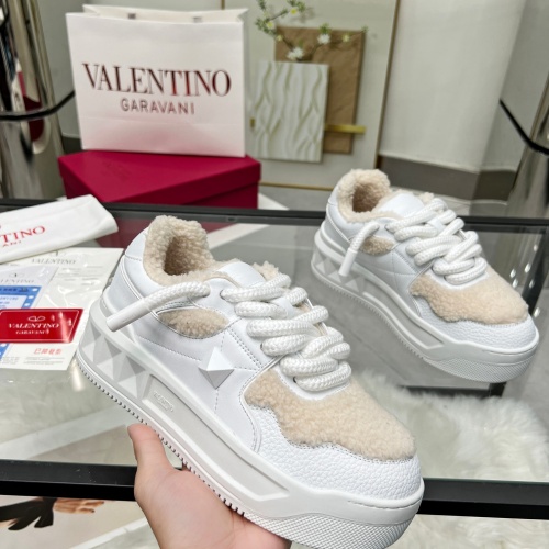 Replica Valentino Casual Shoes For Women #1266220 $112.00 USD for Wholesale