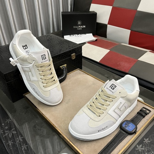 Replica Balmain Casual Shoes For Men #1266339 $82.00 USD for Wholesale