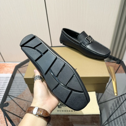 Replica Burberry Leather Shoes For Men #1266398 $98.00 USD for Wholesale