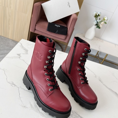 Replica Celine Boots For Women #1266752 $122.00 USD for Wholesale