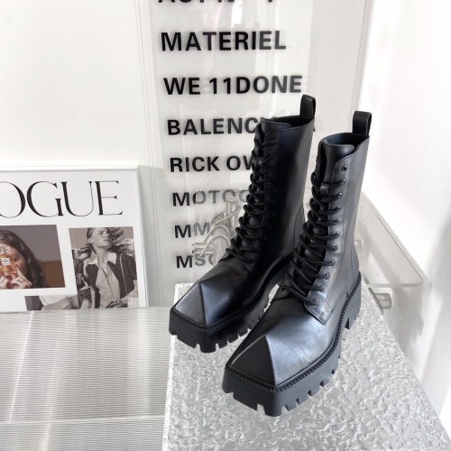 Replica Balenciaga Boots For Women #1266883 $140.00 USD for Wholesale