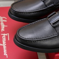 $92.00 USD Salvatore Ferragamo Leather Shoes For Men #1257530