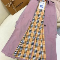 $202.00 USD Burberry Trench Coat Long Sleeved For Women #1260026