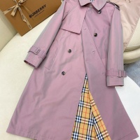 $202.00 USD Burberry Trench Coat Long Sleeved For Women #1260026