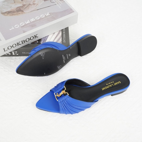 Replica Yves Saint Laurent YSL Slippers For Women #1267178 $85.00 USD for Wholesale