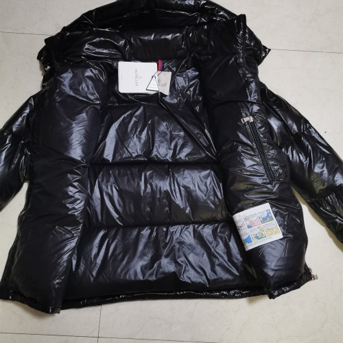 Replica Moncler Down Feather Coat Long Sleeved For Unisex #1267572 $150.00 USD for Wholesale