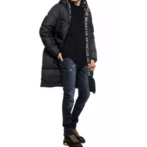 Replica Moncler Down Feather Coat Long Sleeved For Unisex #1267606 $182.00 USD for Wholesale