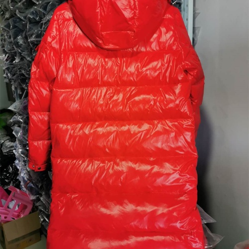 Replica Moncler Down Feather Coat Long Sleeved For Women #1267616 $182.00 USD for Wholesale