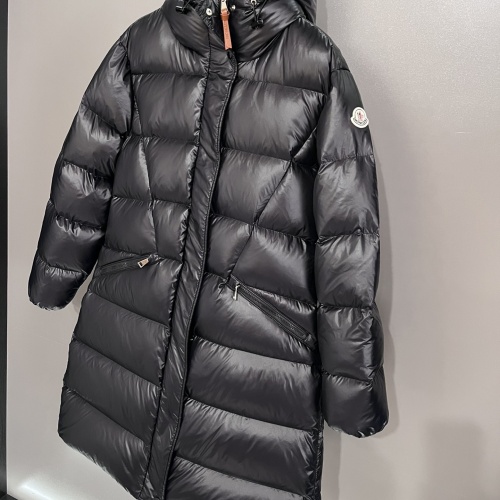 Replica Moncler Down Feather Coat Long Sleeved For Women #1267757 $235.00 USD for Wholesale