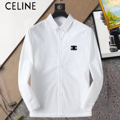 Celine Shirts Long Sleeved For Men #1267800