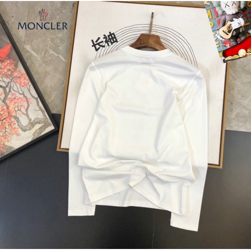 Replica Moncler T-Shirts Long Sleeved For Unisex #1267812 $34.00 USD for Wholesale