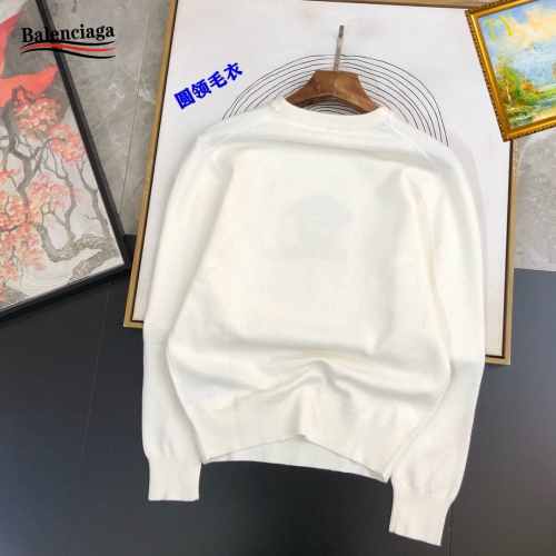 Replica Balenciaga Sweaters Long Sleeved For Men #1267954 $42.00 USD for Wholesale