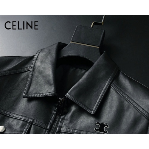 Replica Celine Jackets Long Sleeved For Men #1268045 $60.00 USD for Wholesale