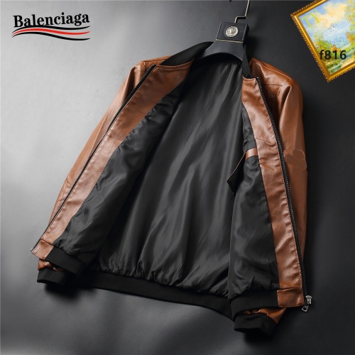 Replica Balenciaga Jackets Long Sleeved For Men #1268068 $60.00 USD for Wholesale