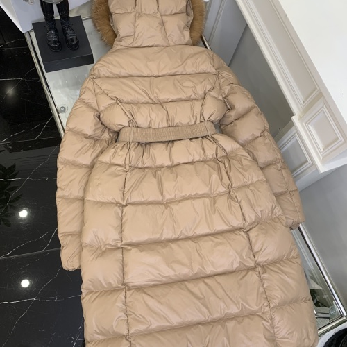 Replica Moncler Down Feather Coat Long Sleeved For Women #1268135 $202.00 USD for Wholesale