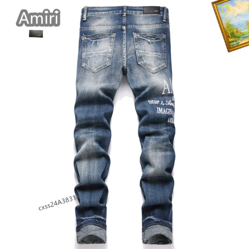 Replica Amiri Jeans For Men #1268137 $48.00 USD for Wholesale